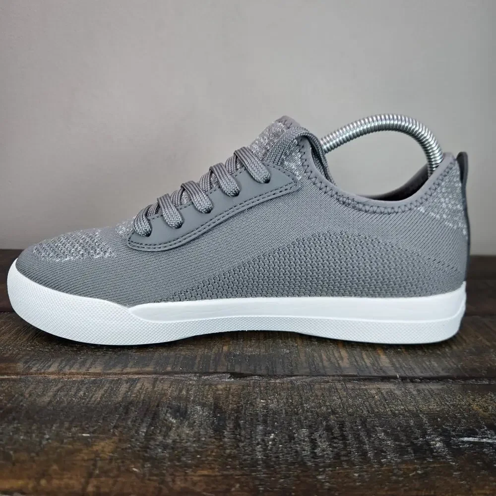 Vessi Weekend 1.5 Sneaker Womens Size 9 Waterproof Shoes Concrete Gray White